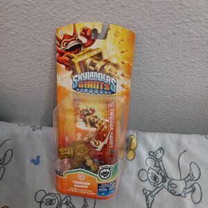 "Trigger Happy" Series 2, Skylander Giants Character Toy With Collectible Card